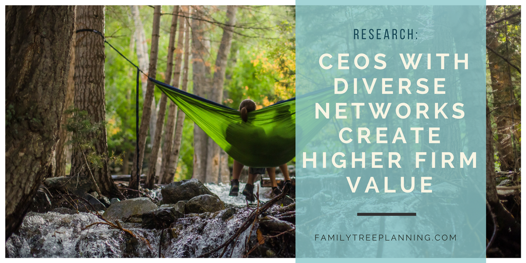 Research_ CEOs with Diverse Networks Create Higher Firm Value
