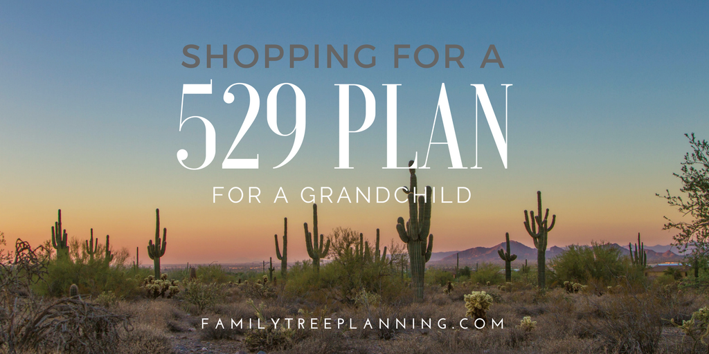 Shopping for a 529 Plan for a Grandchild